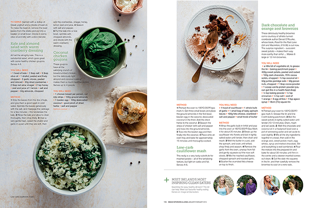 Clean eating shoot for Image Interiors & Living | food photography | nathalie.ie