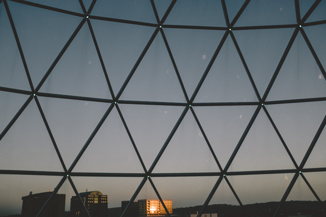 Glass dome at Victoria Square shopping Centre, Belfast