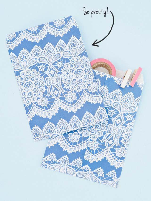 Lace envelopes | nathalie.ie