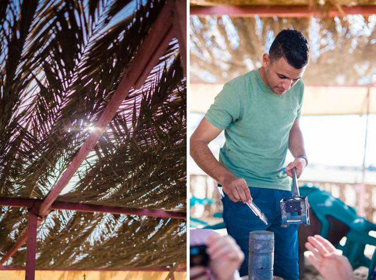 Gaza beach cafe | nathalie.ie