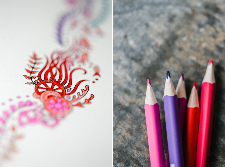 Colouring books for grown-ups | nathalie.ie