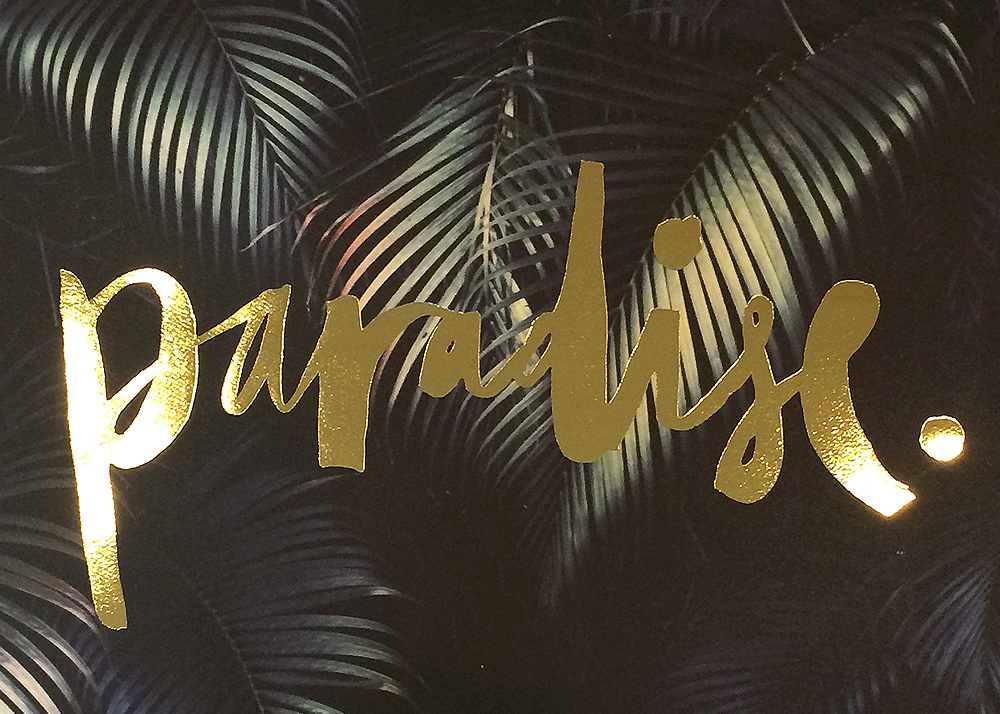 Paradise print by Blacklist