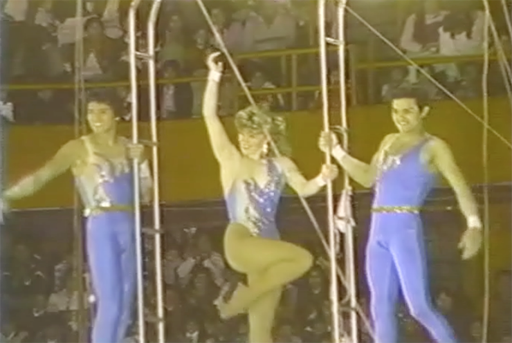 My mum, the trapeze artist | nathalie.ie