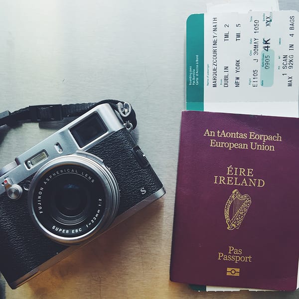 Travelling, camera in hand | nathalie.ie