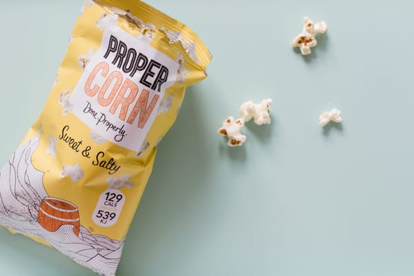 Sweet and Salty popcorn by Proper Corn | nathalie.ie