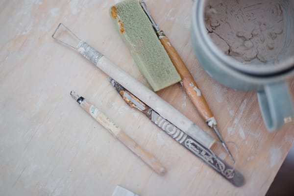 Inside the studio of irish ceramic artist Derek Wilson