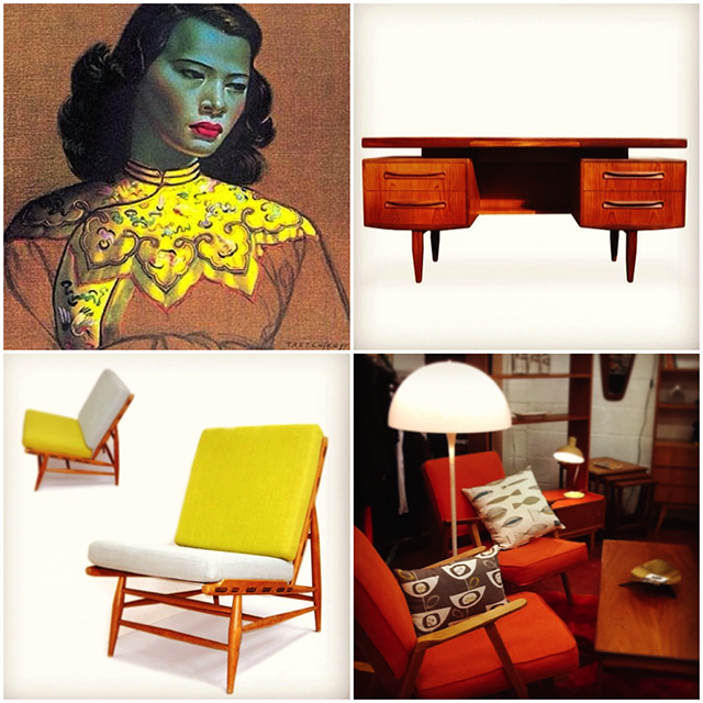 Where to find mid century furniture in Dublin | nathalie.ie