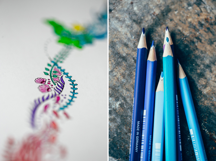 Colouring books for grown-ups | nathalie.ie